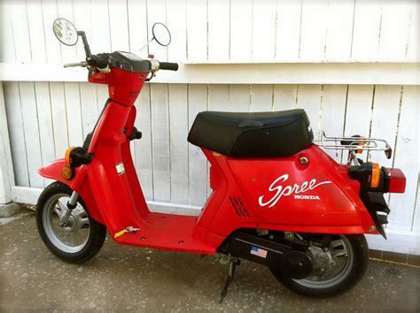 1985 spree|honda spree motorcycle.